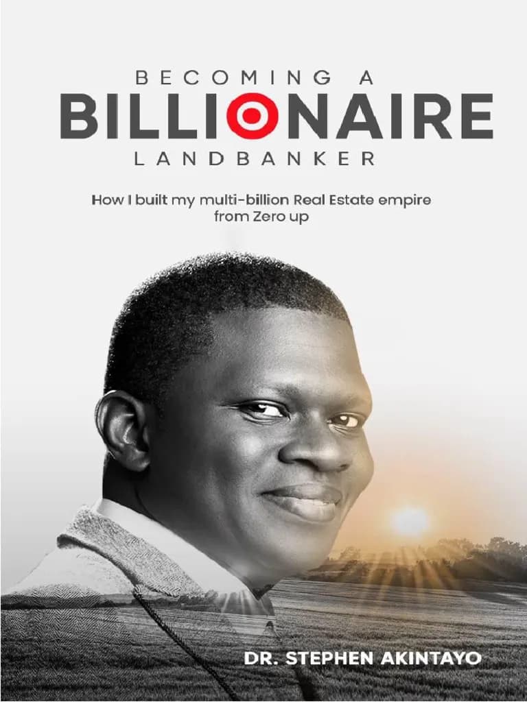 Becoming a Billionaire Land Banker cover